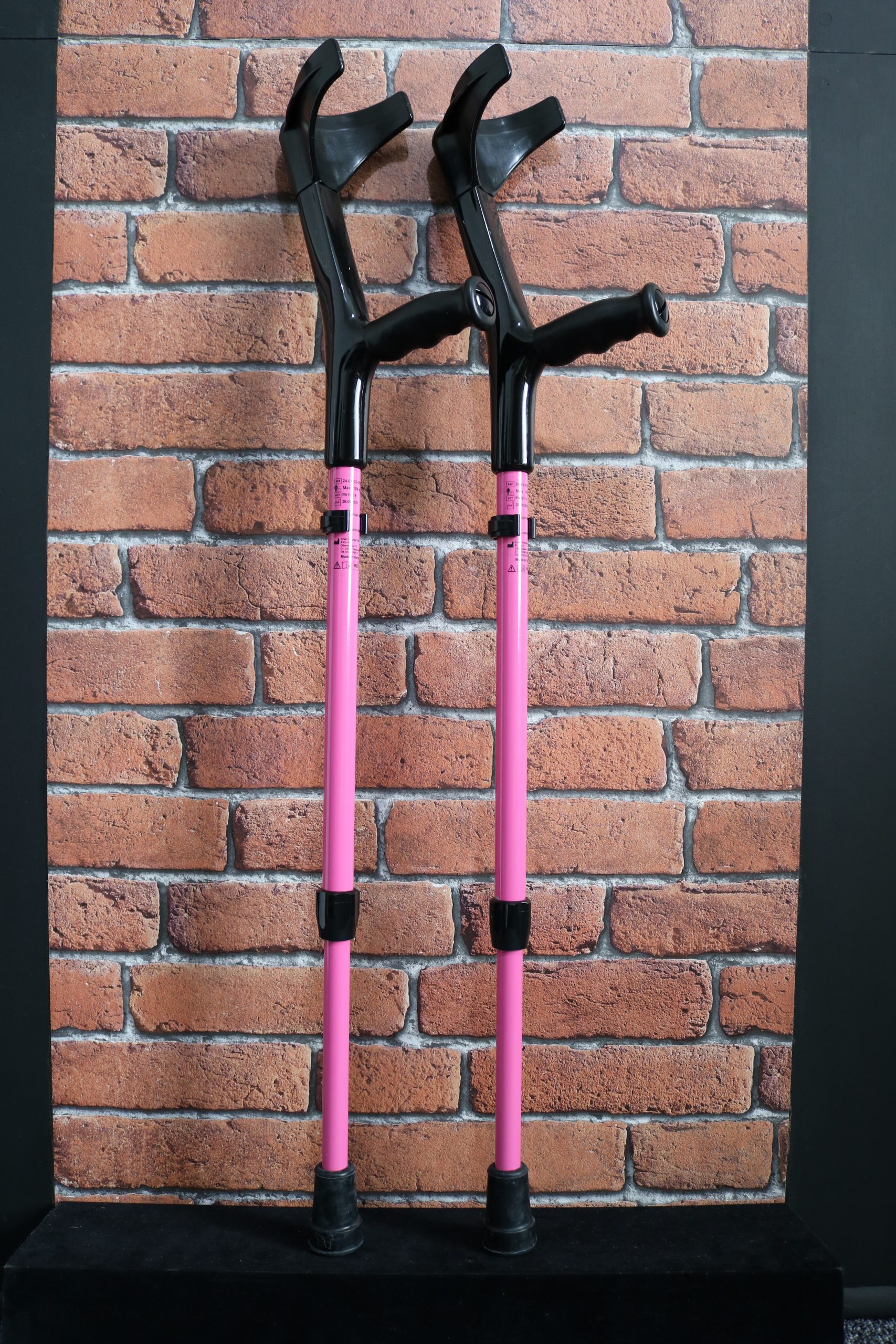 KOWSKY MINI PAEDIATRIC CRUTCHES (PINK) Custom Crutches