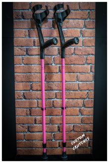 KOWSKY UNITED CLOSED CUFF CRUTCHES ERGO SOFT (2025) PINK