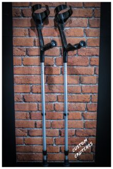 KOWSKY UNITED CLOSED CUFF CRUTCHES ANATOMIC SOFT GRIP (2025) ALUMINIUM