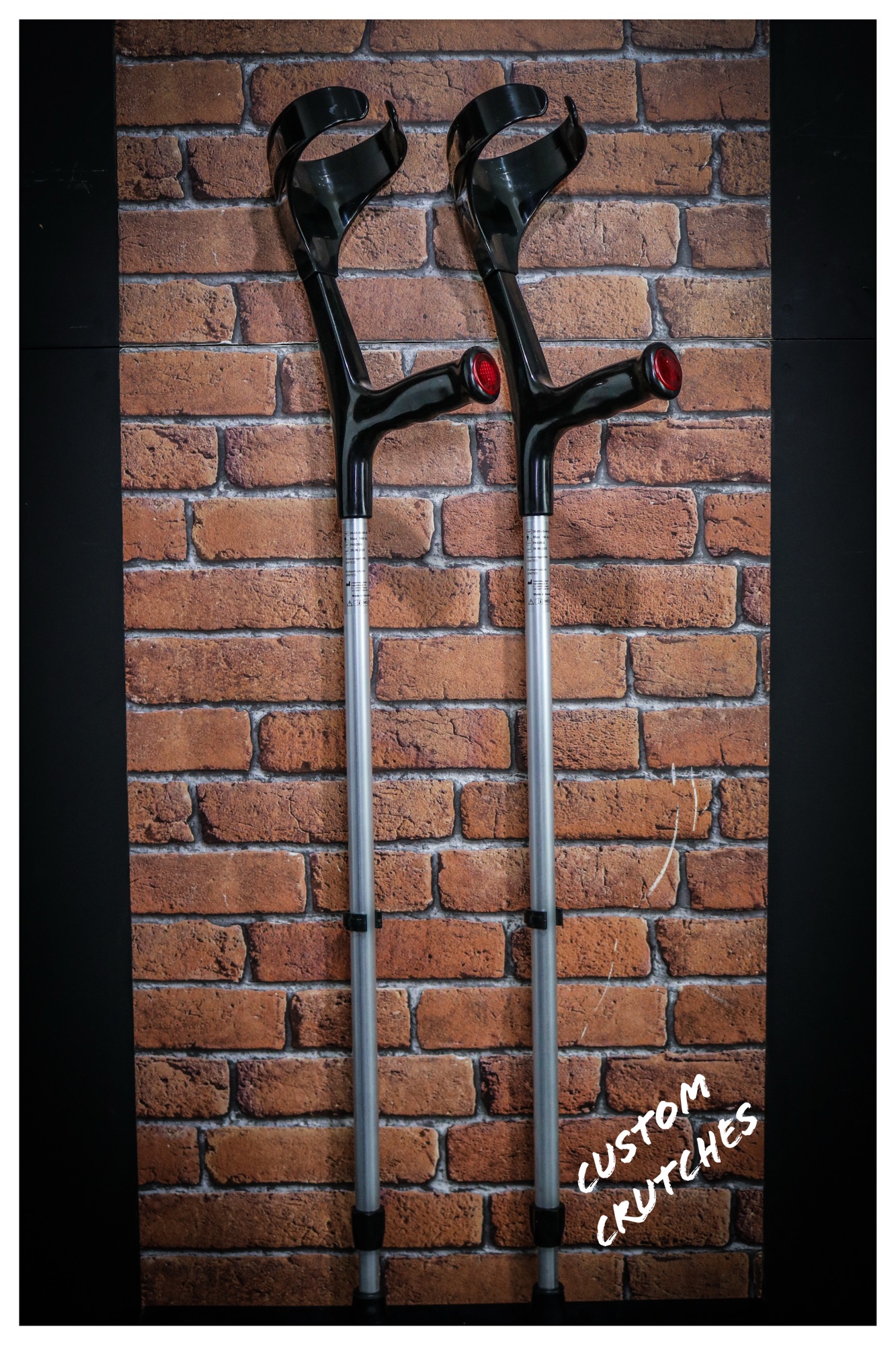 KOWSKY UNITED CLOSED CUFF ERGO GRIP CRUTCHES (2025) ALUMINIUM